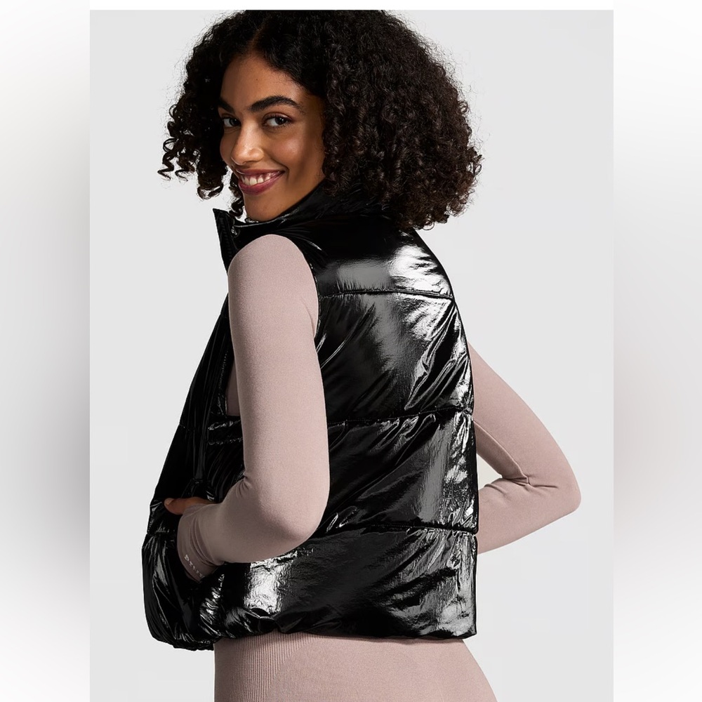 Ambiance Outerwear Black Puffer Vest